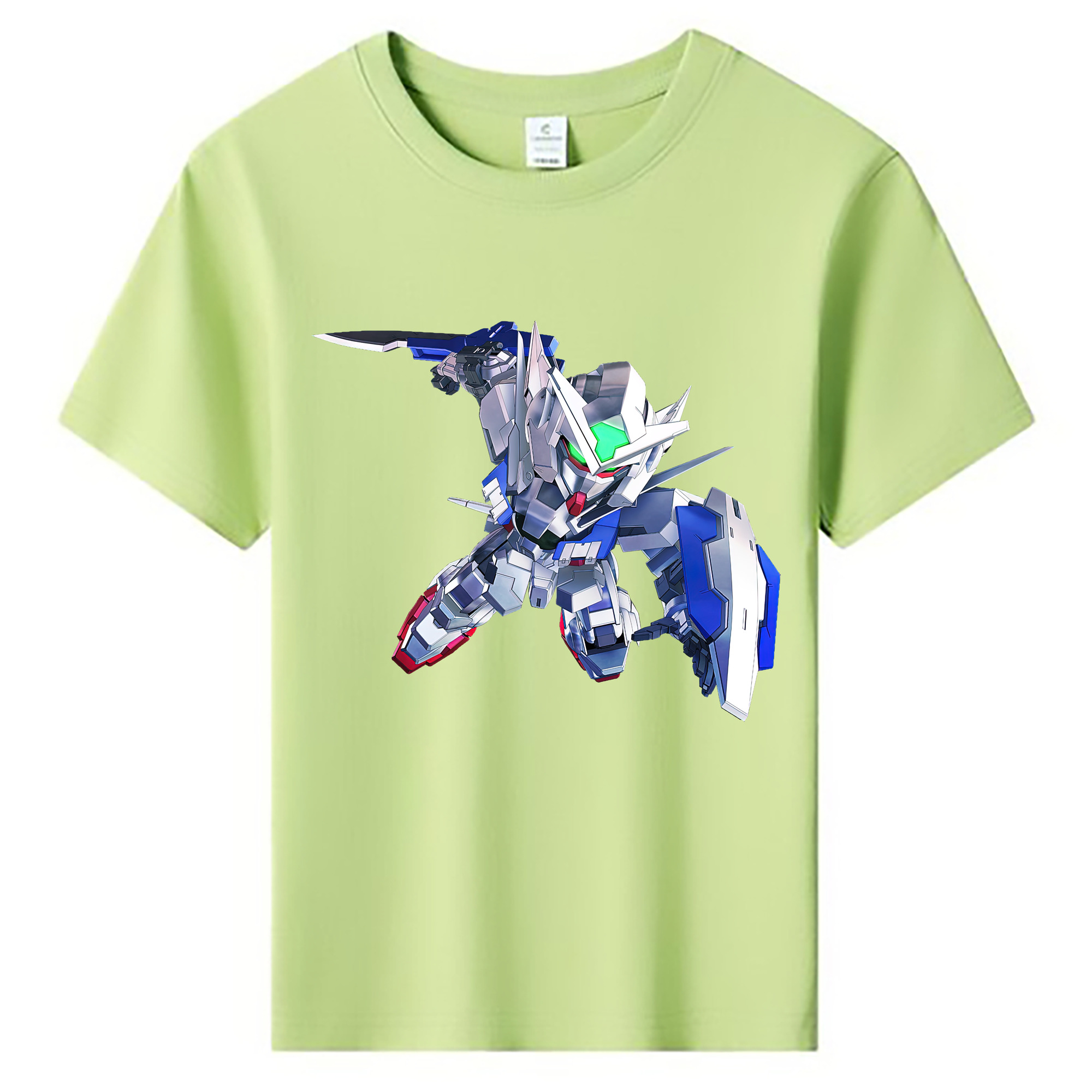 （画像用） 機動戦士ガンダム Mobile Suit Gundam 綿100％キッズTシャツ（フロントプリント）